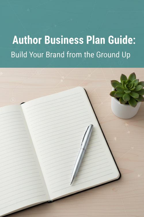 Author business plan guide cover for new authors and writers
